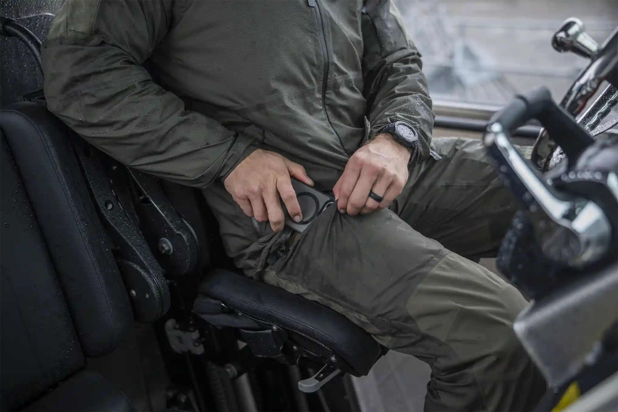 Operador táctico en misión